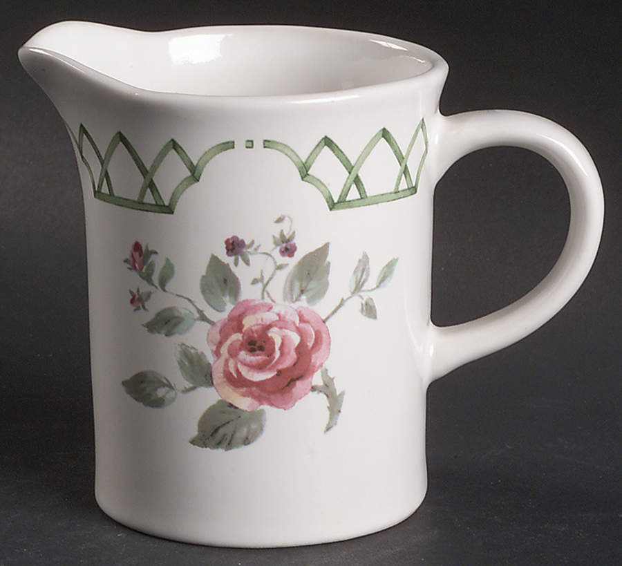 Garden Trellis Creamer by Pfaltzgraff-1