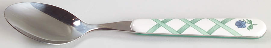 Garden Trellis Place/Oval Soup Spoon by Pfaltzgraff-1