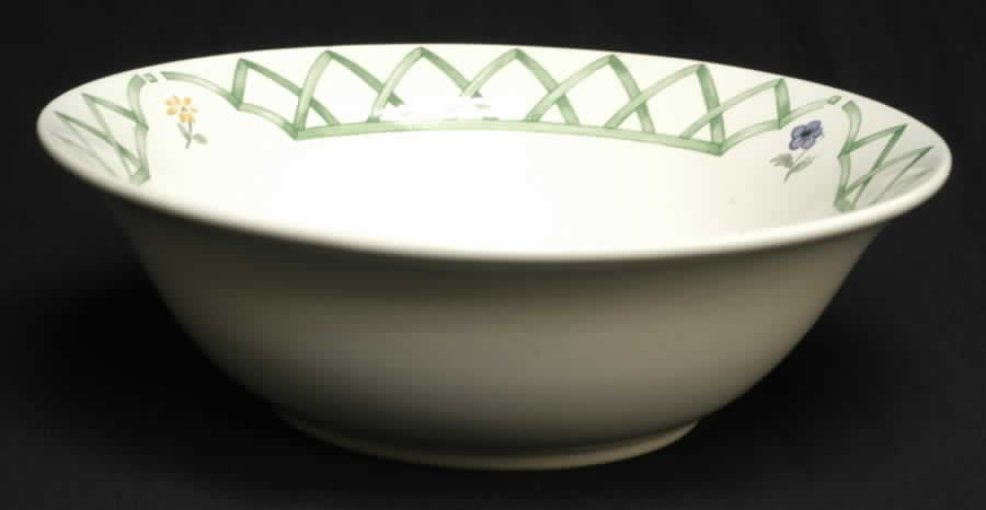 Garden Trellis 9" Round Vegetable Bowl by Pfaltzgraff-1