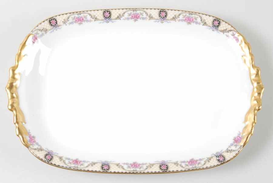 POY143 11" Oval Serving Platter by Jean Pouyat-1