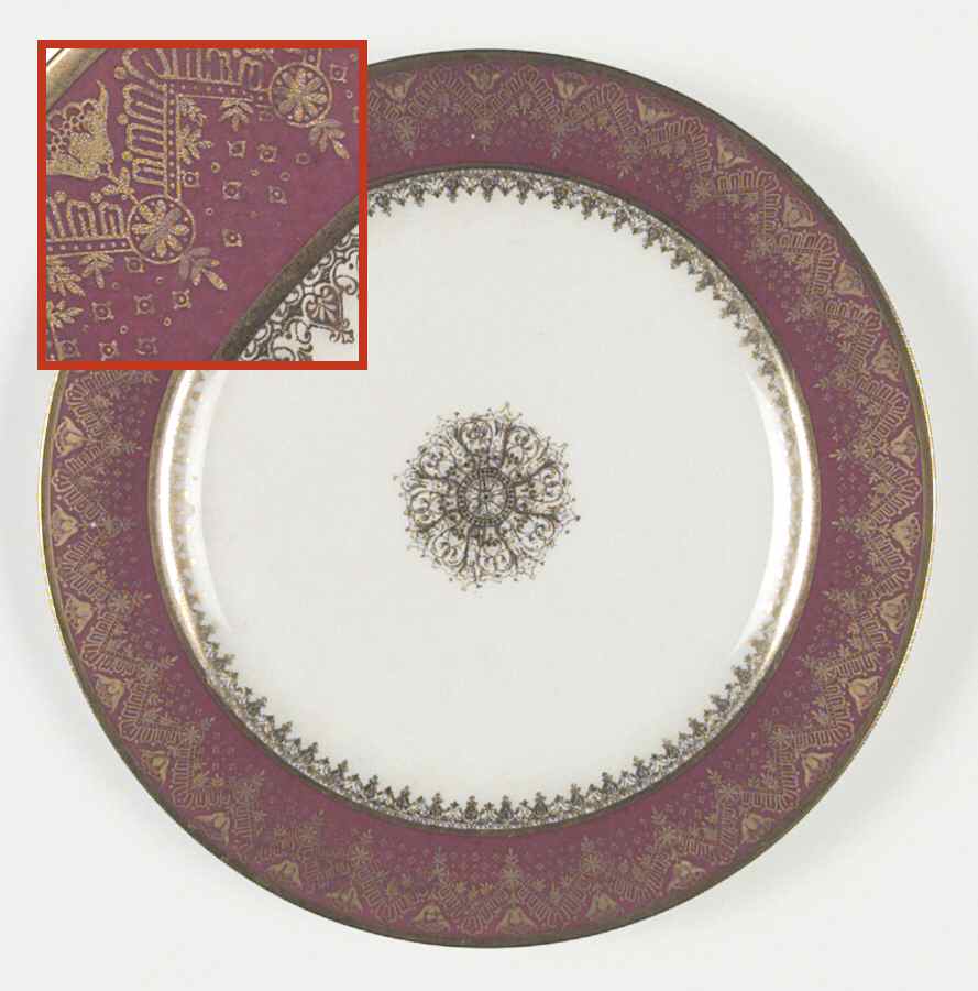 POY144 Luncheon Plate by Jean Pouyat-1