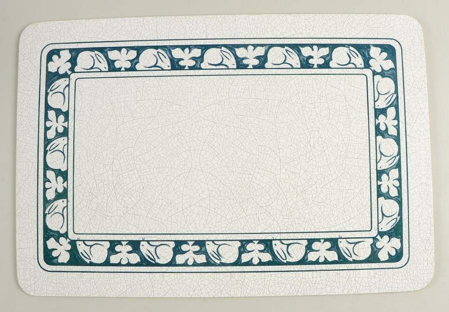 Dedham Rabbit Corkboard Placemat by Potting Shed-1
