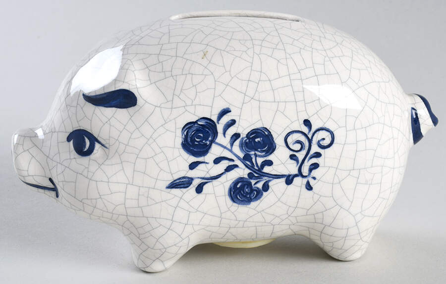 Dedham Rabbit Piggy Bank by Potting Shed-1