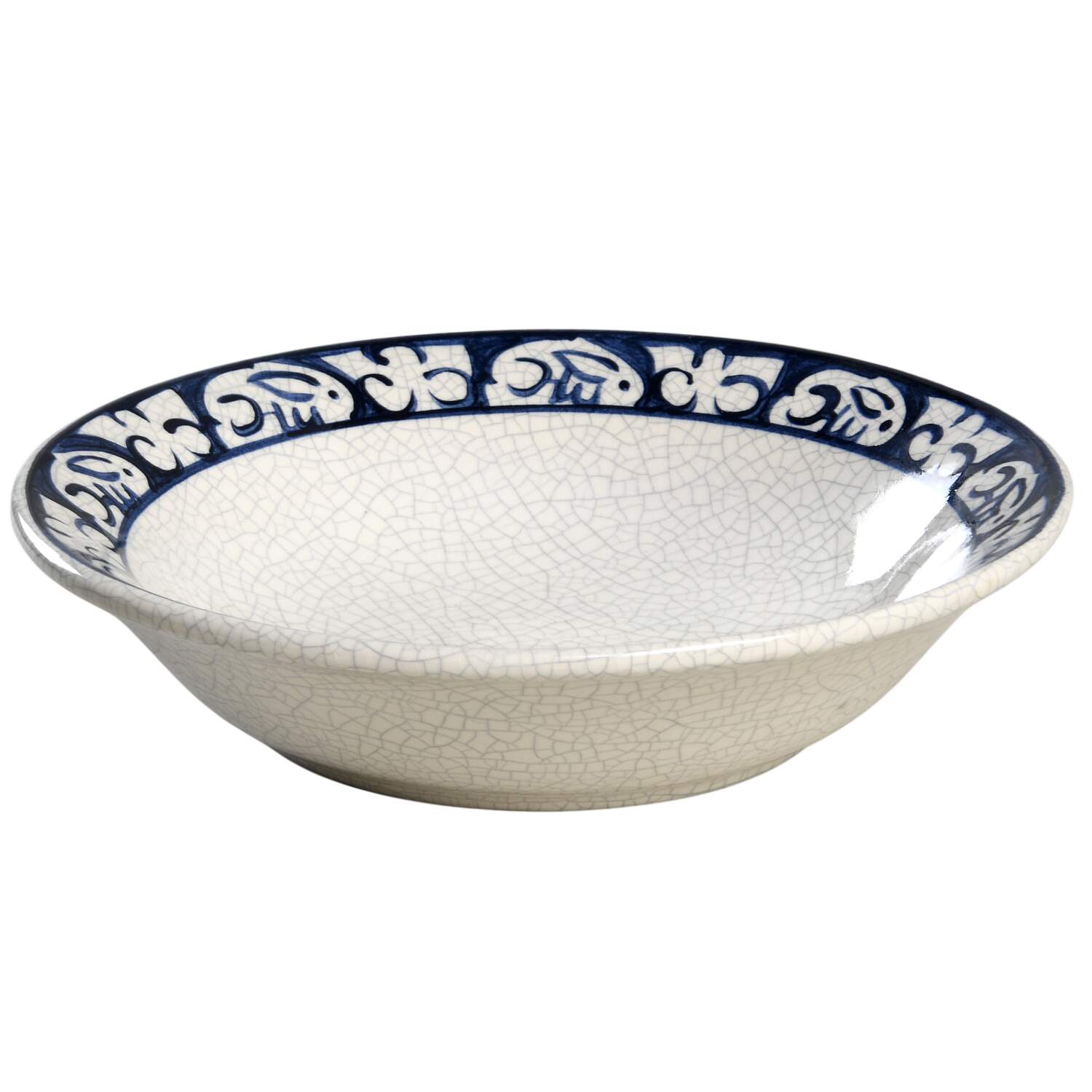 Dedham Rabbit Rim Cereal Bowl by Potting Shed-1