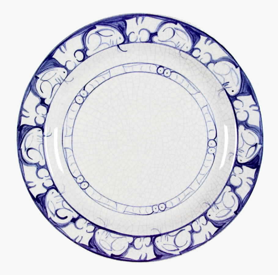 Dedham Rabbit Dinner Plate by Potting Shed-1