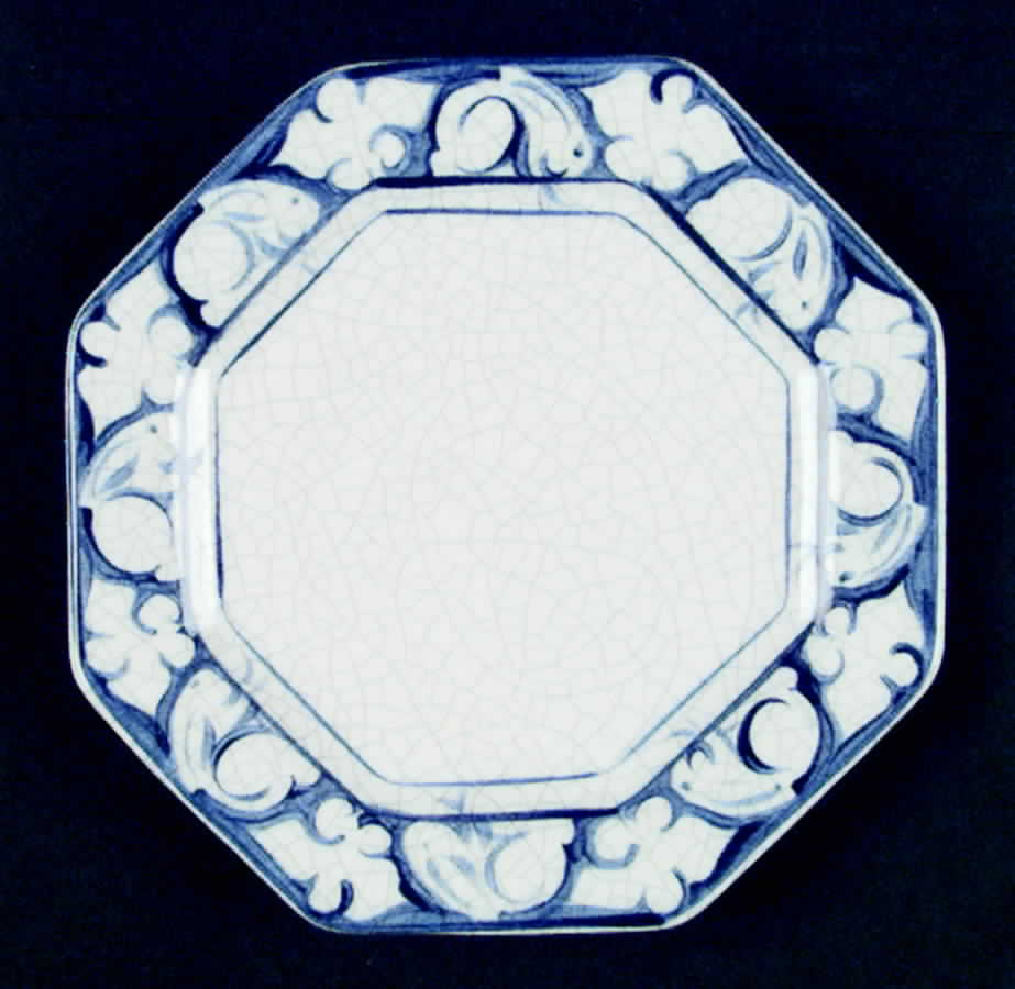Dedham Rabbit Octagonal Bread & Butter Plate by Potting Shed-1