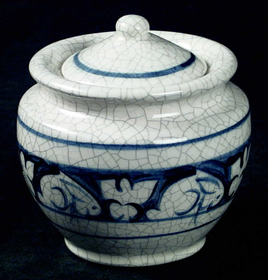Dedham Rabbit Mini Sugar Bowl & Lid by Potting Shed-1