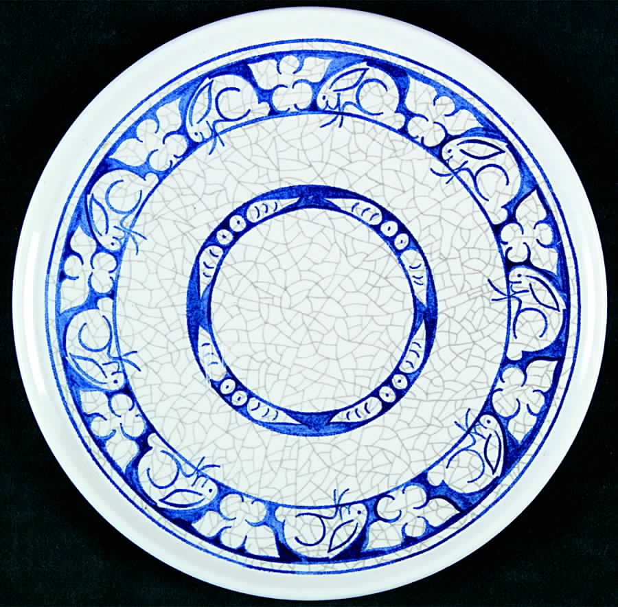 Dedham Rabbit Plastic Trivet by Potting Shed-1