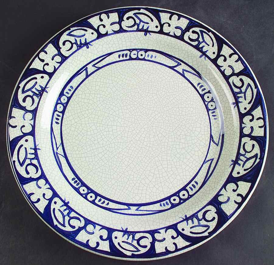 Dedham Rabbit Large Dinner Plate by Potting Shed-1