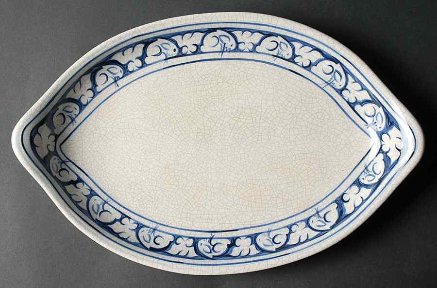 Dedham Rabbit 15" Oval Serving Platter by Potting Shed-1