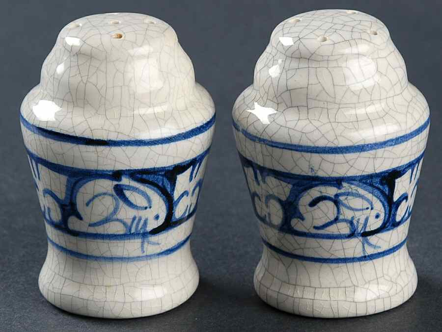 Dedham Rabbit Salt & Pepper Set by Potting Shed-1