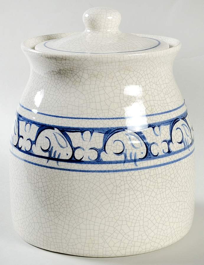 Dedham Rabbit Extra Large Canister & Lid by Potting Shed-1