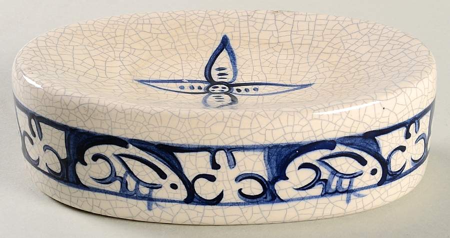 Dedham Rabbit Oval Soap Dish by Potting Shed-1