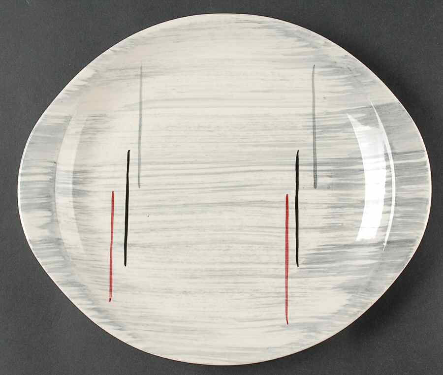 PRM4 11" Oval Serving Platter by Prim Rose-1