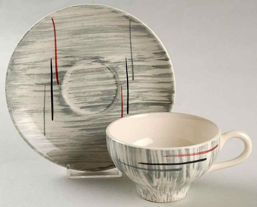 PRM4 Flat Cup & Saucer Set by Prim Rose-1
