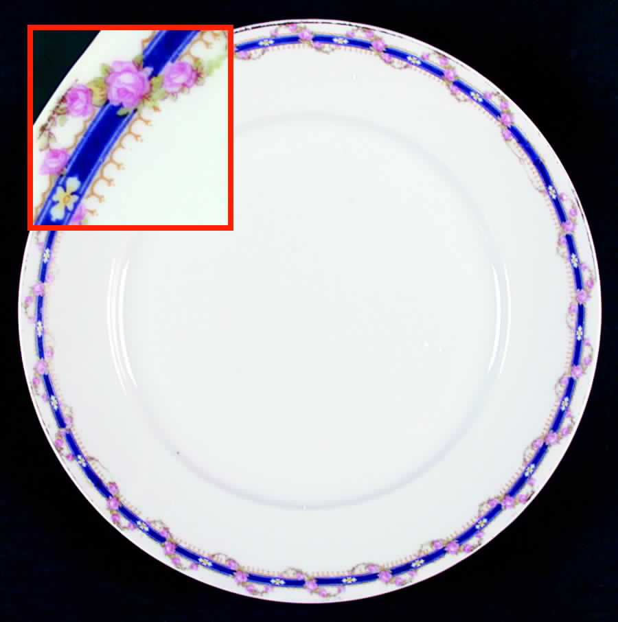 1832 Dinner Plate by Porcelain Union-1