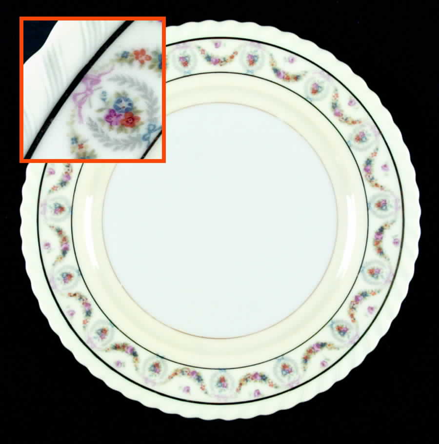 PBC5 Salad Plate by Princess (Bavaria, Czech)-1