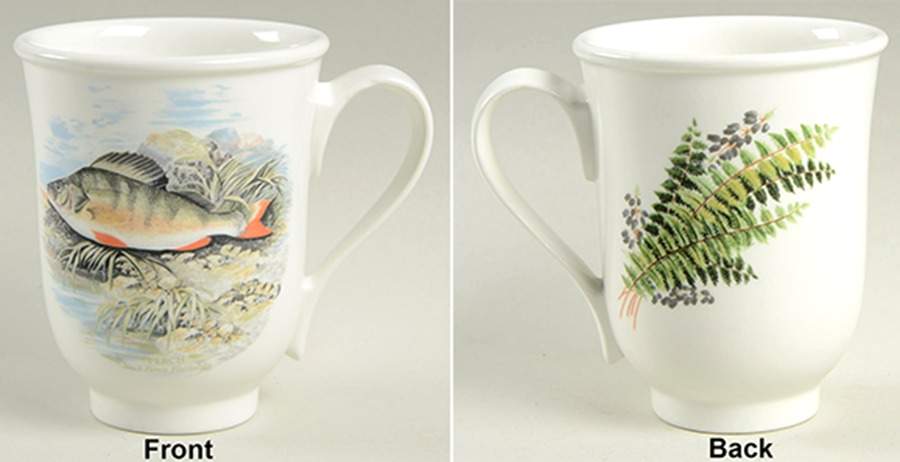 Compleat Angler Fern Beaker (English Mug) by Portmeirion-1