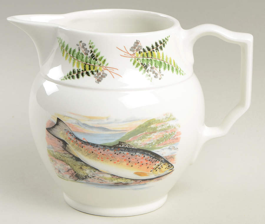 Compleat Angler Fern 1 Pint Jug by Portmeirion-1