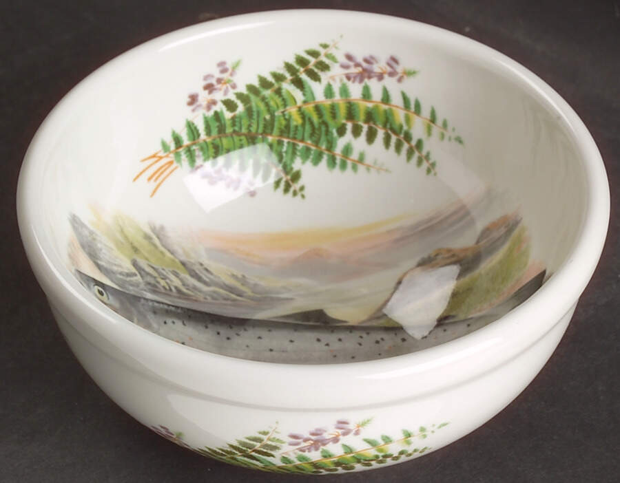 Compleat Angler Fern Individual Salad/Dessert/Fruit Bowl by Portmeirion-1