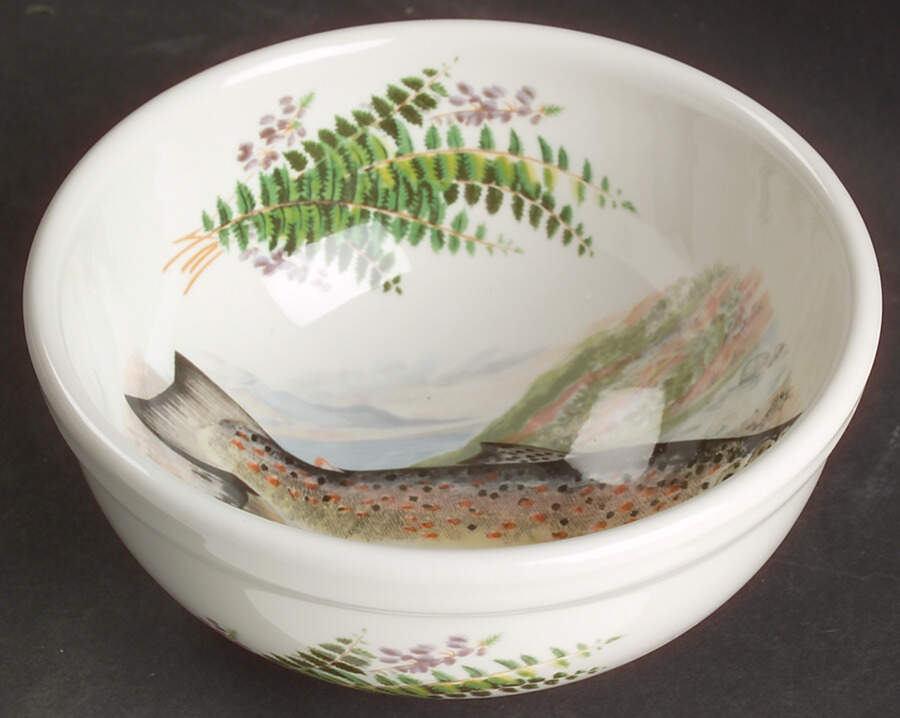 Compleat Angler Fern Individual Salad/Dessert/Fruit Bowl by Portmeirion-1