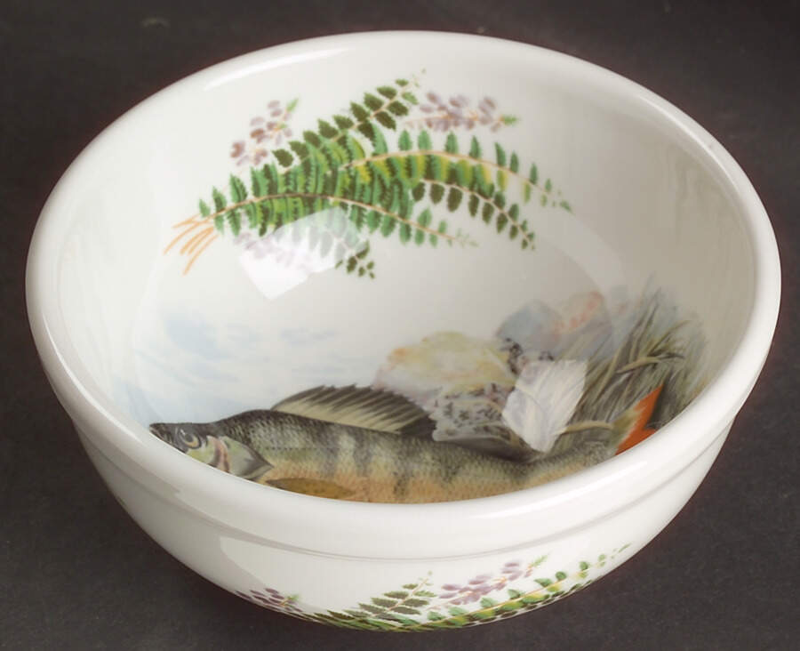 Compleat Angler Fern Individual Salad/Dessert/Fruit Bowl by Portmeirion-1