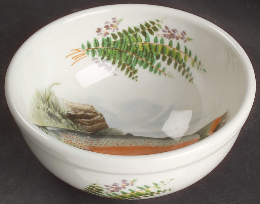 Compleat Angler Fern Individual Salad/Dessert/Fruit Bowl by Portmeirion-1