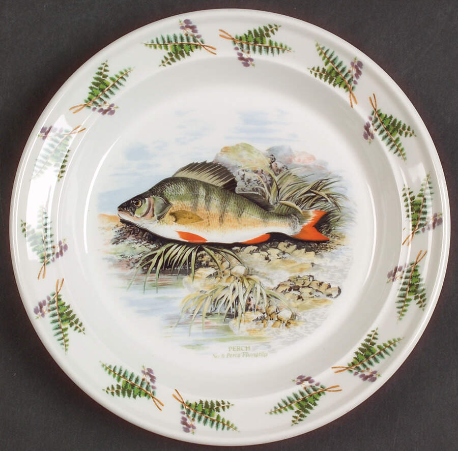 Compleat Angler Fern Bread & Butter Plate by Portmeirion-1