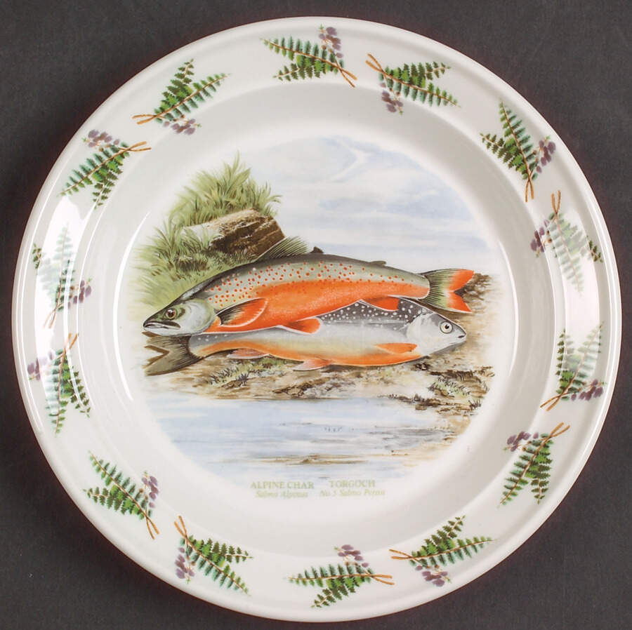 Compleat Angler Fern Bread & Butter Plate by Portmeirion-1