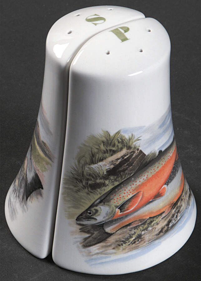 Compleat Angler Fern Salt & Pepper Set by Portmeirion-1