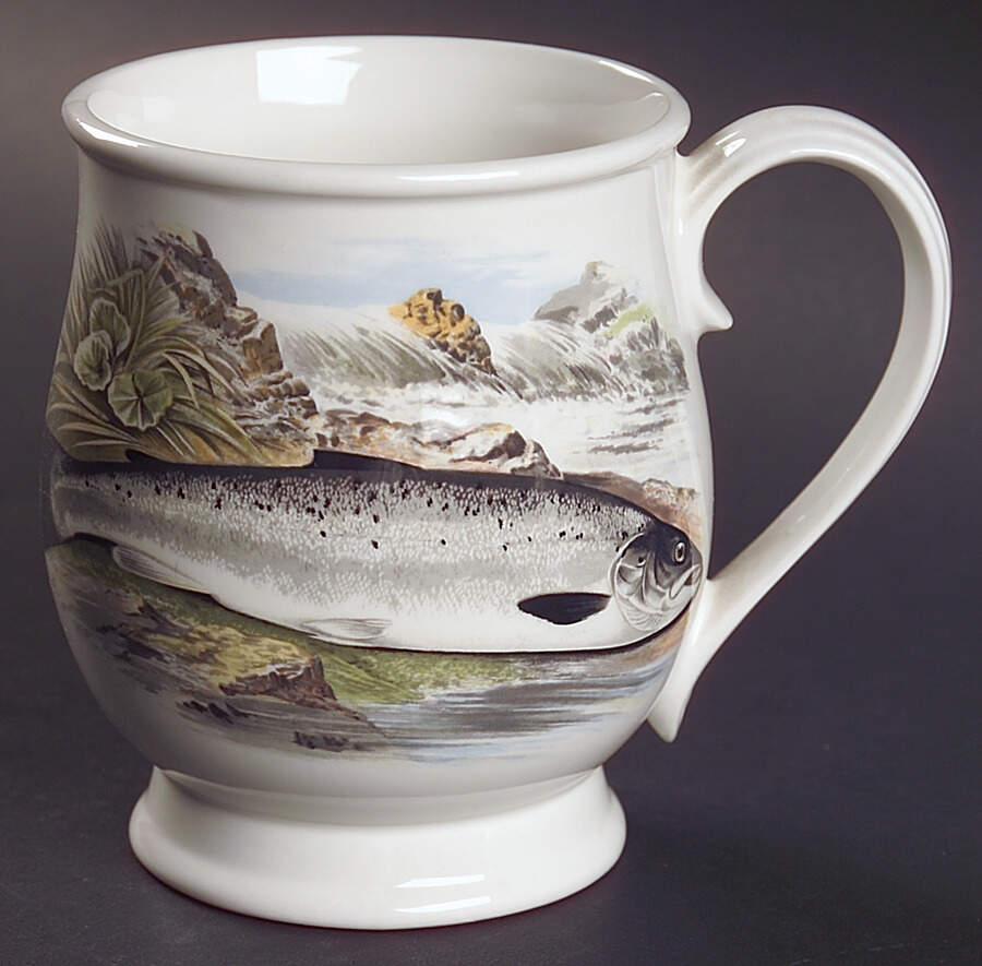 Compleat Angler Fern Bristol Mug by Portmeirion-1