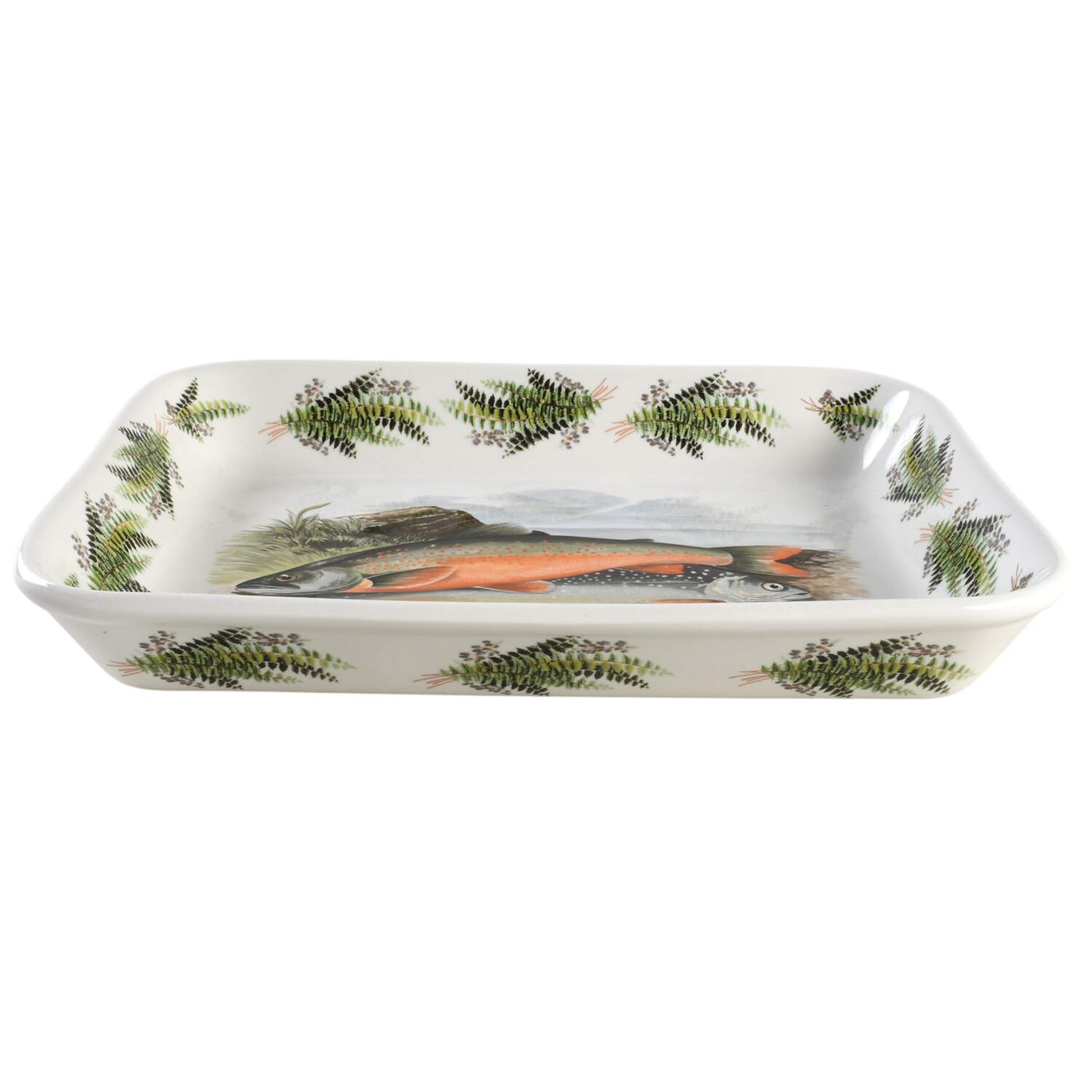 Compleat Angler Fern 14" Lasagna by Portmeirion-1