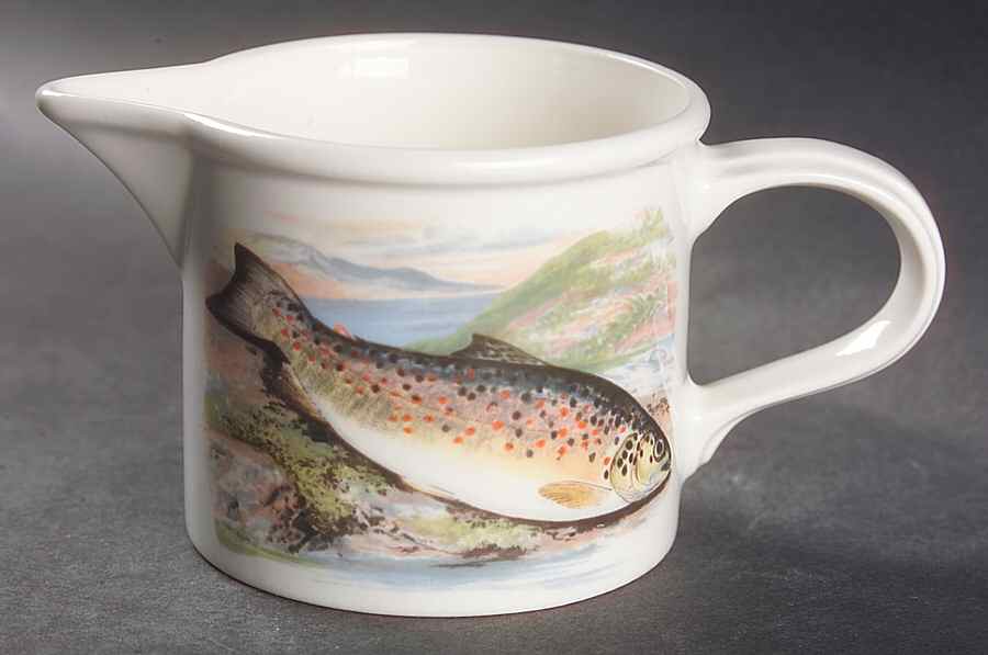 Compleat Angler Fern Creamer by Portmeirion-1