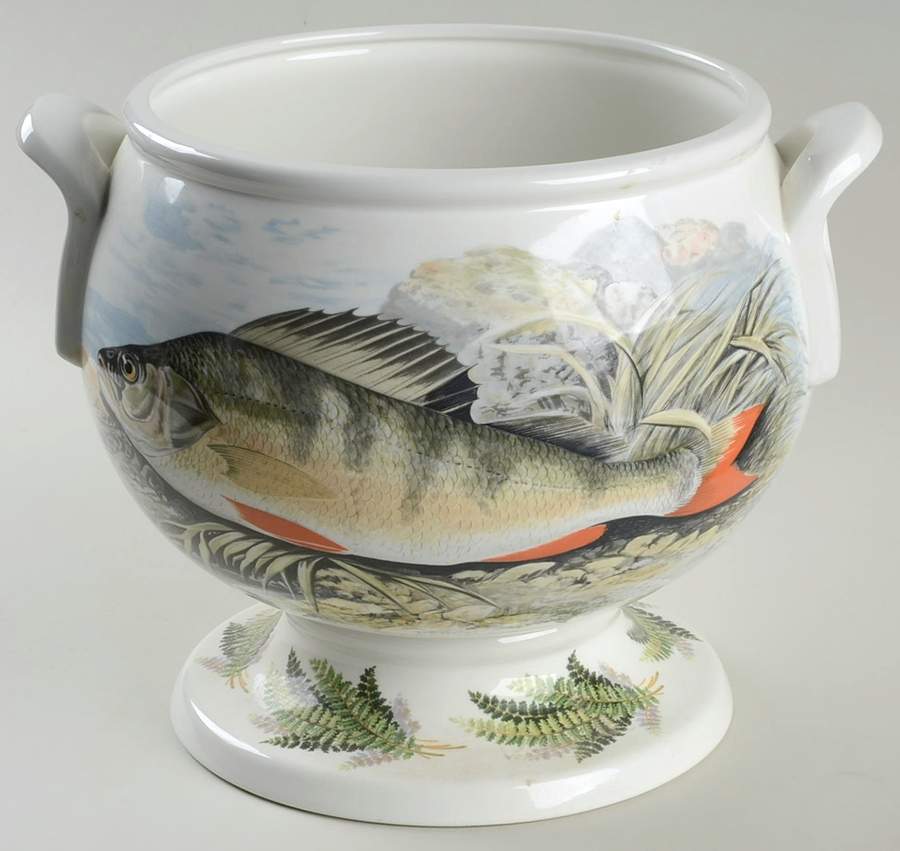 Compleat Angler Fern Tureen No Lid by Portmeirion-1