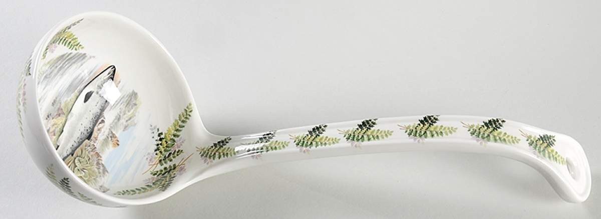 Compleat Angler Fern Tureen Ladle by Portmeirion-1