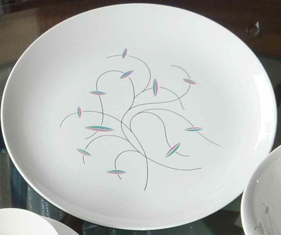 Willow Salad Plate by Paden City-1