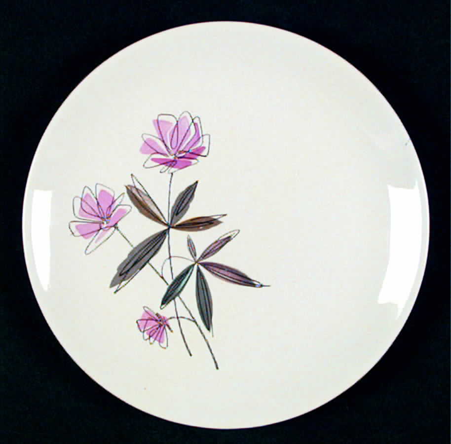 Vanity Fair Bread & Butter Plate by Paden City-1