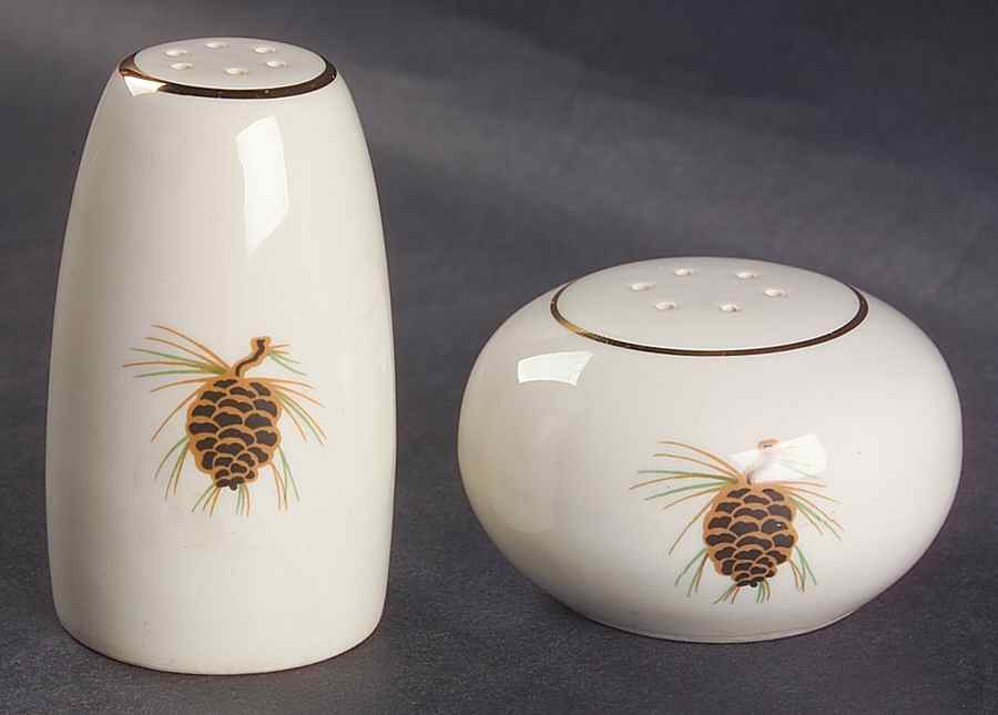 Pinecone Salt & Pepper Set by Paden City-1