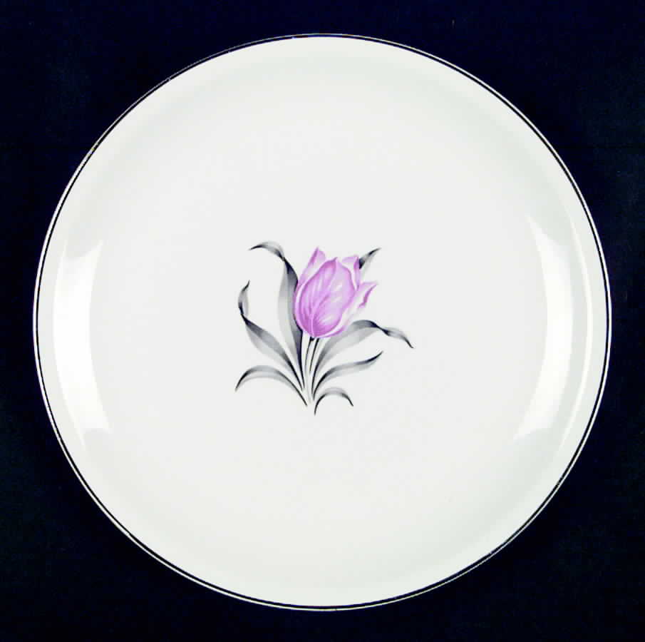 Kenilworth Dinner Plate by Paden City-1