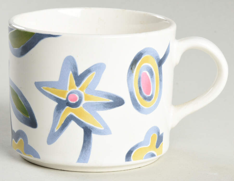 Bunch Flat Cup by Pottery Barn China-1