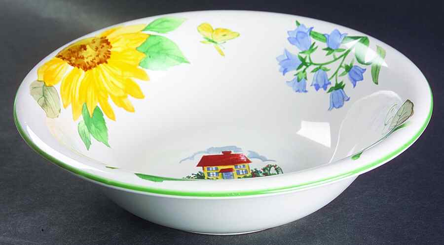 Garden Breeze 9" Round Vegetable Bowl by Pfaltzgraff-1