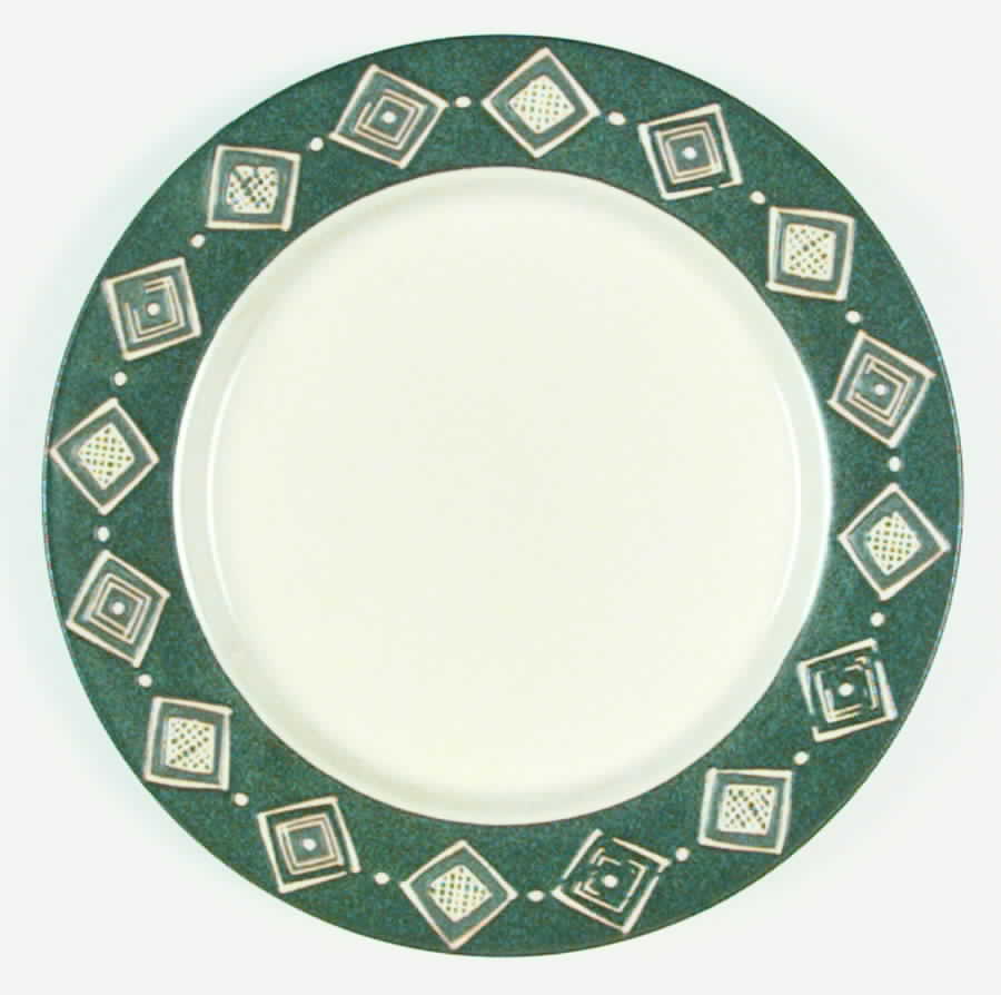 Bongo (Green) Salad Plate by Pottery Barn China-1