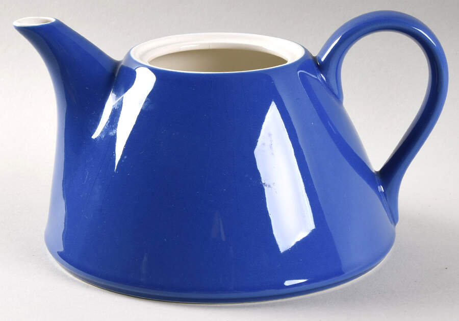 Spa Blueberry (Blue Trim) Teapot No Lid by Pagnossin-1