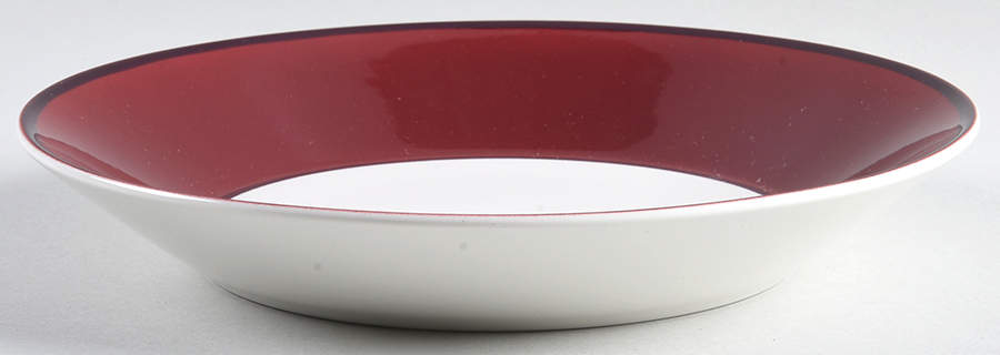 Spa Maroon Coupe Soup Bowl by Pagnossin-1