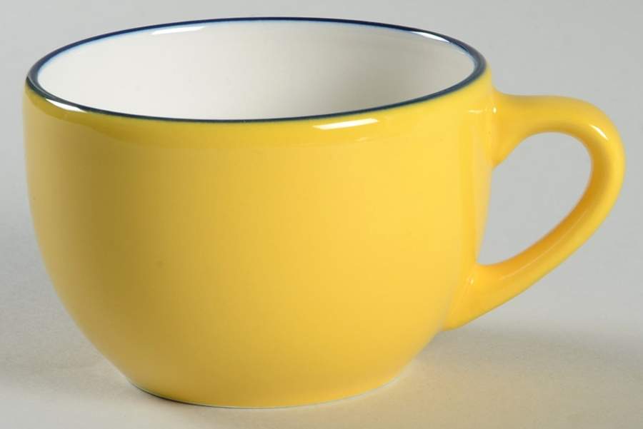 Spa Bright Yellow Flat Cup by Pagnossin-1
