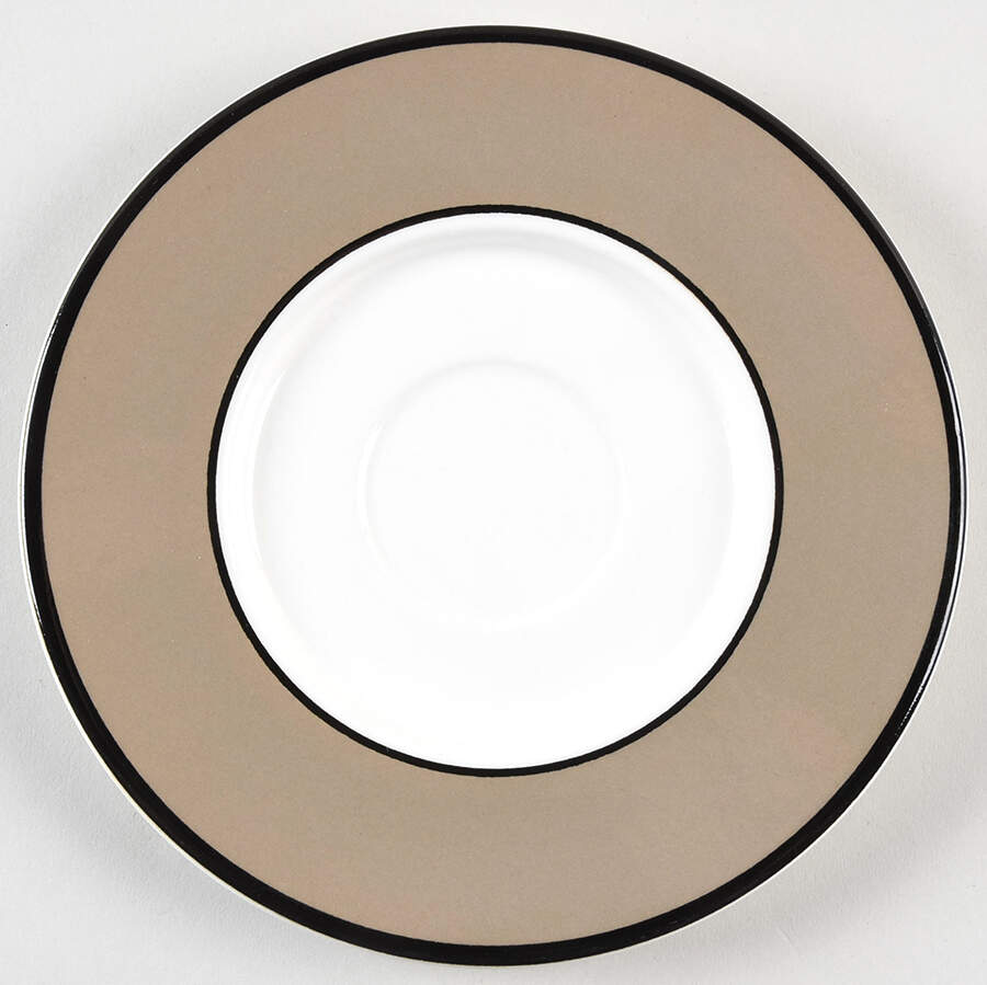 Spa Taupe (Rim) Saucer by Pagnossin-1