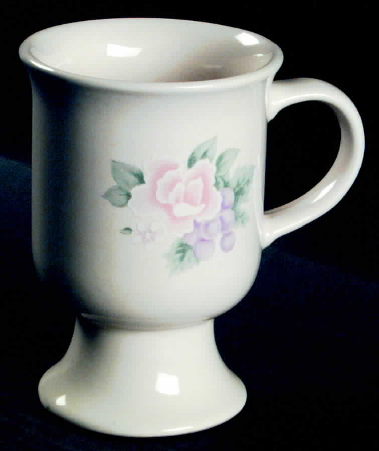 Coral Garden Pedestal Mug by Pfaltzgraff-1