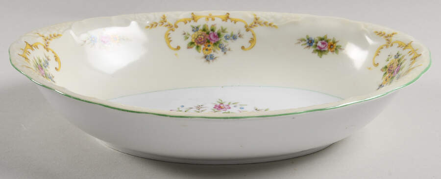 PRJ6 10" Oval Vegetable Bowl by Princess (Japan)-1