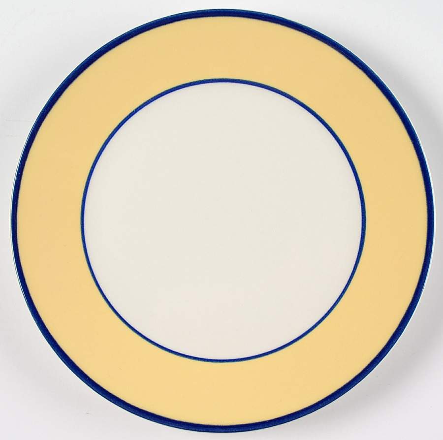 Spa Yellow Salad Plate by Pagnossin-1