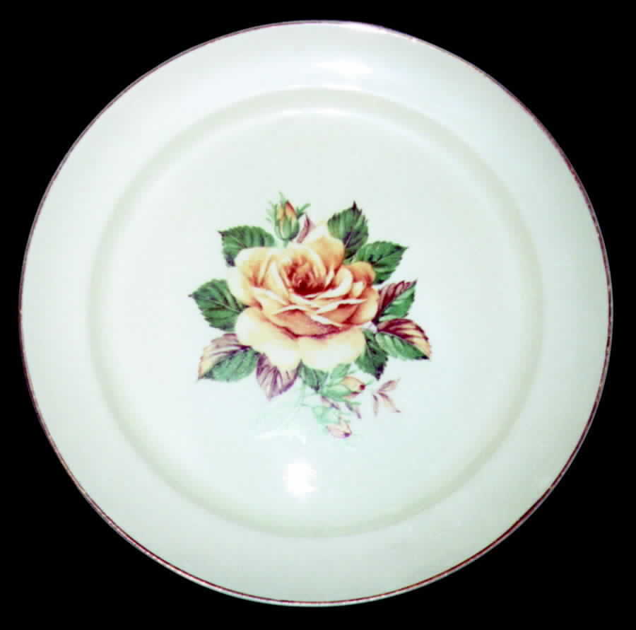 PCP114 Dinner Plate by Paden City-1